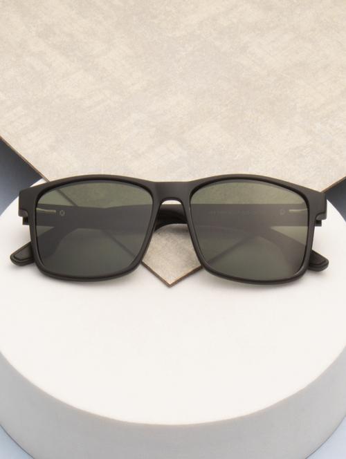 ted smith unisex brown premium italian acetate sunglasses with polarized lenses. - 21918743 - Standard Image - 0