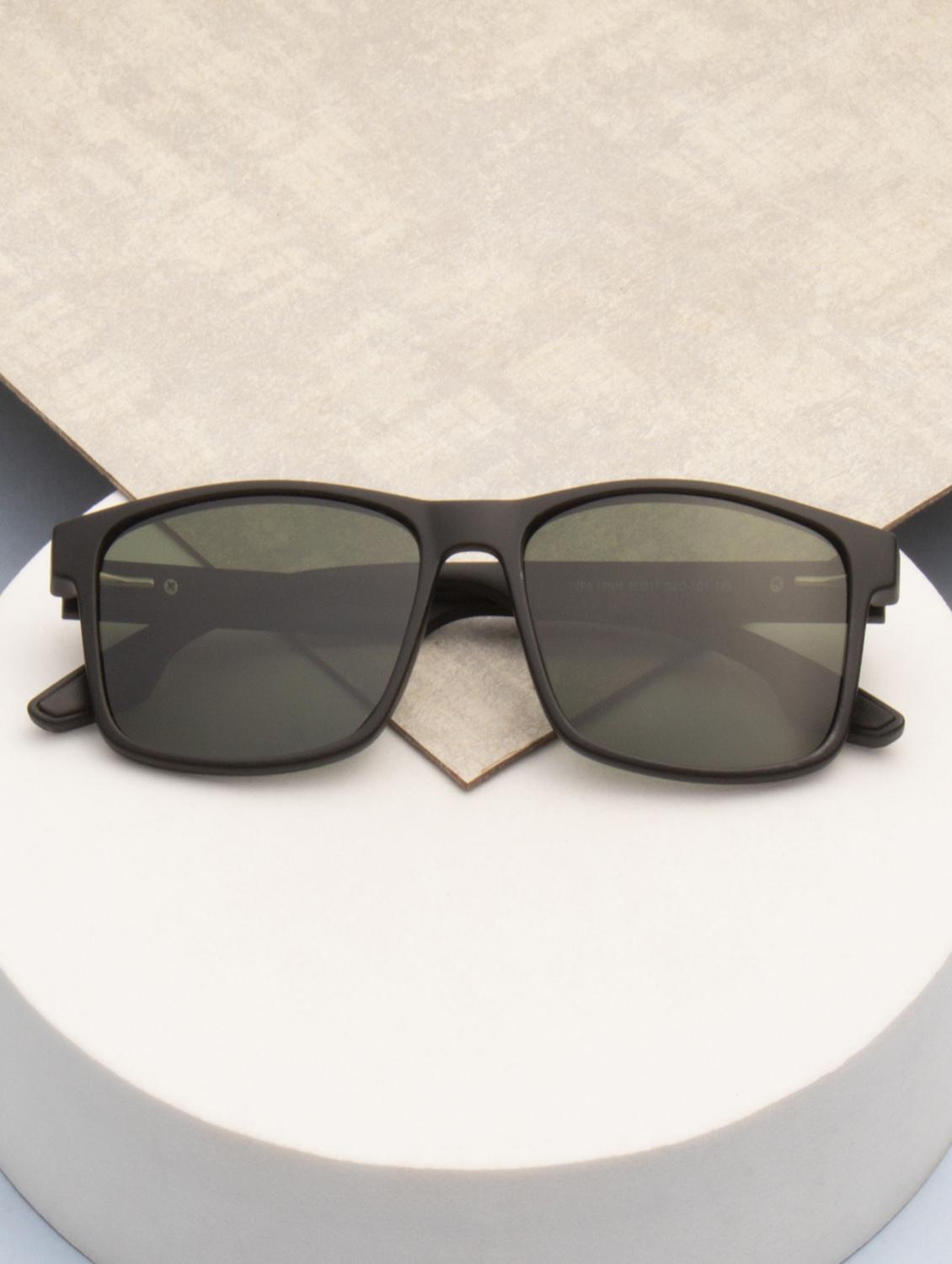 ted smith unisex brown premium italian acetate sunglasses with polarized lenses. - 21918743 - Zoom Image - 0