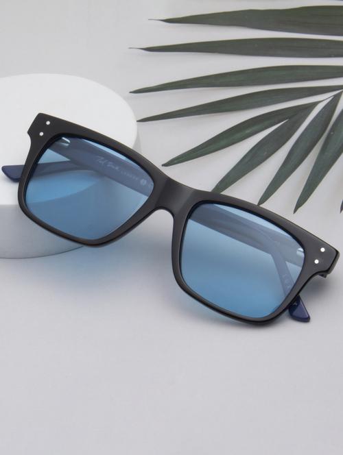ted smith unisex grey graded premium italian acetate sunglasses with polarized lenses. - 21918750 - Standard Image - 0