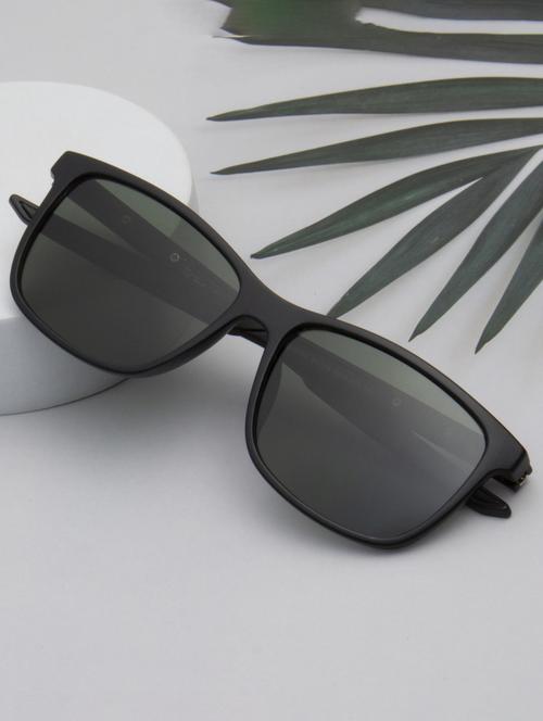 ted smith unisex light brown premium italian acetate sunglasses with polarized lenses. - 21918761 -  Standard Image - 0