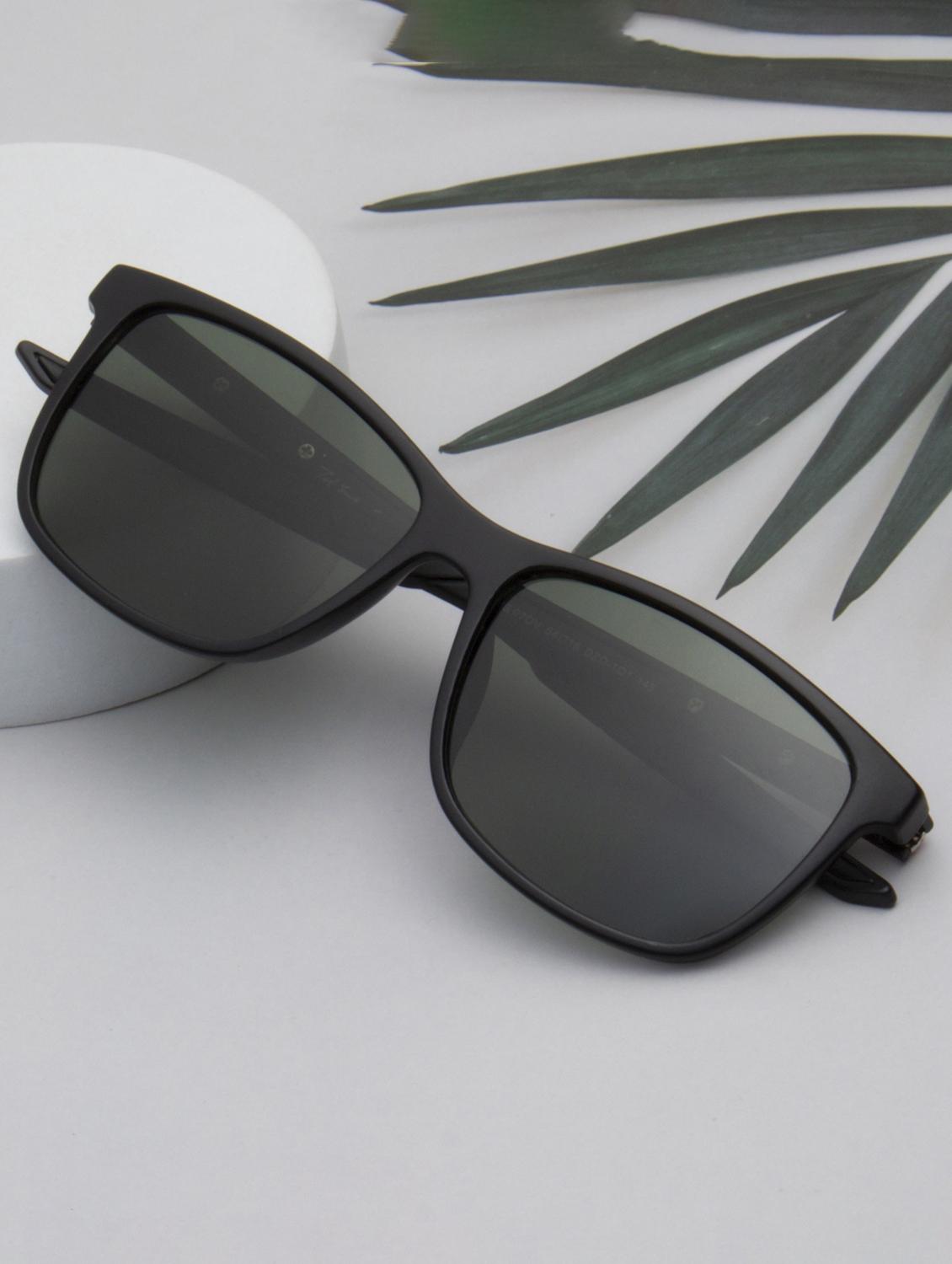 ted smith unisex light brown premium italian acetate sunglasses with polarized lenses. - 21918761 -  Zoom Image - 0