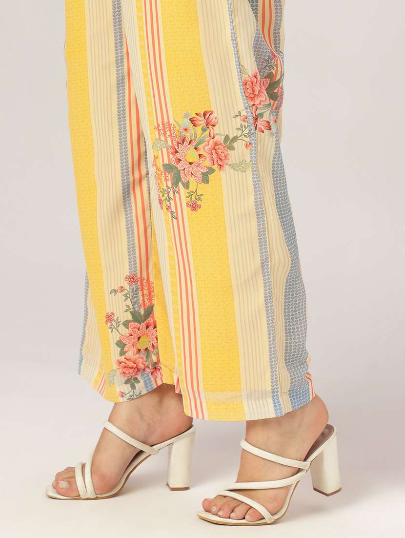 women three quarter sleeve kurta pant with dupatta set - 21918804 -  Standard Image - 7