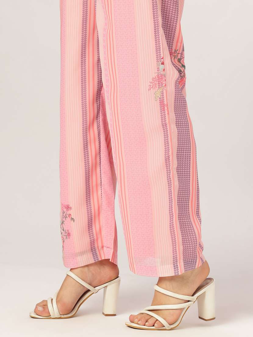 women three quarter sleeve kurta pant with dupatta set - 21918805 -  Standard Image - 7