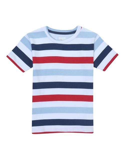 boys striped short sleeves t-shirt - 21919649 - Standard Image - 0