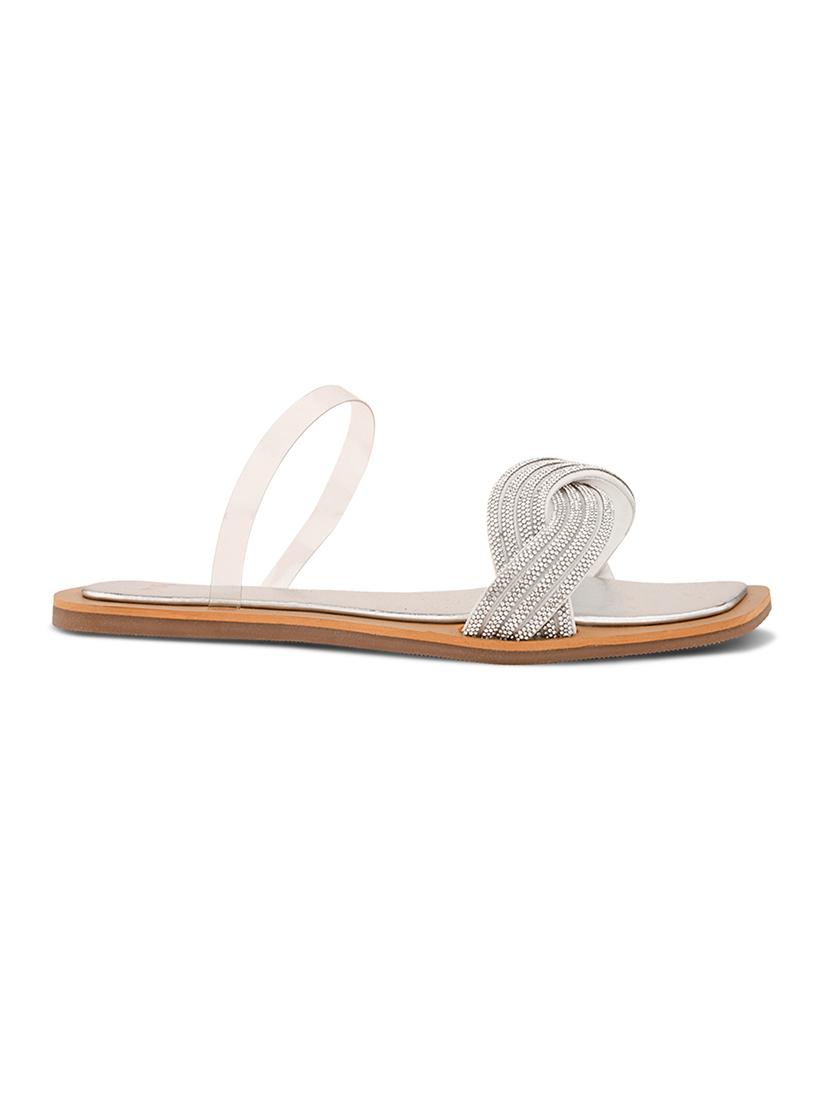 women embellished slip on sandal - 21919968 - Standard Image - 2