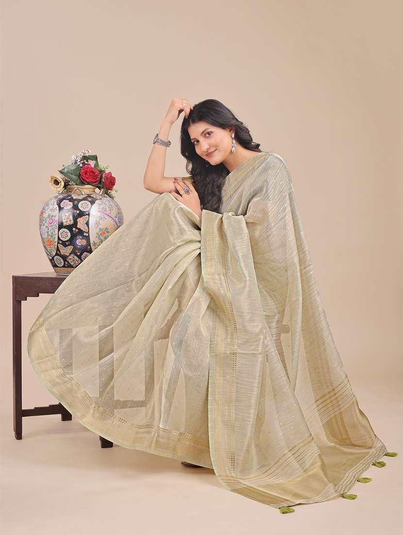 women self design bordered saree with blouse - 21920328 -  Standard Image - 2