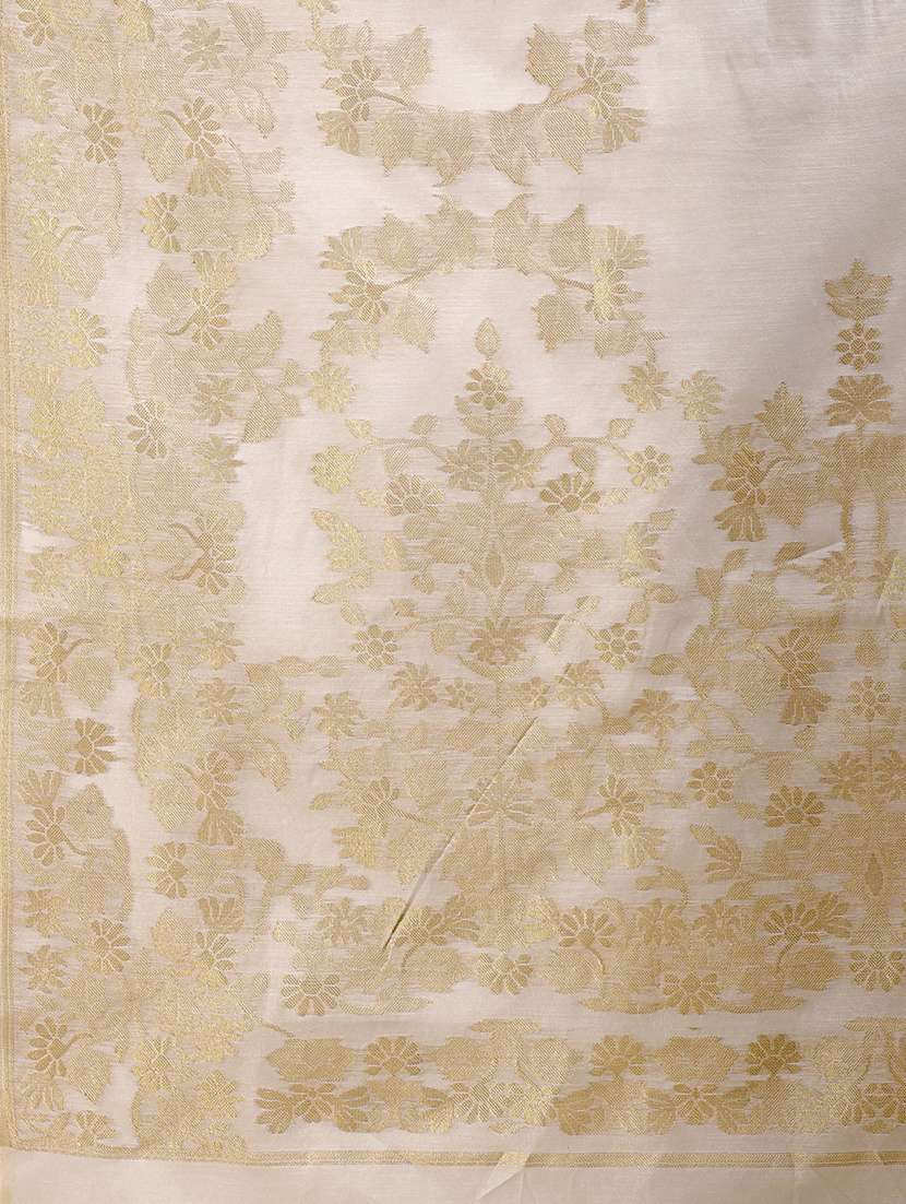 women self design chanderi saree with blouse - 21920368 -  Standard Image - 2