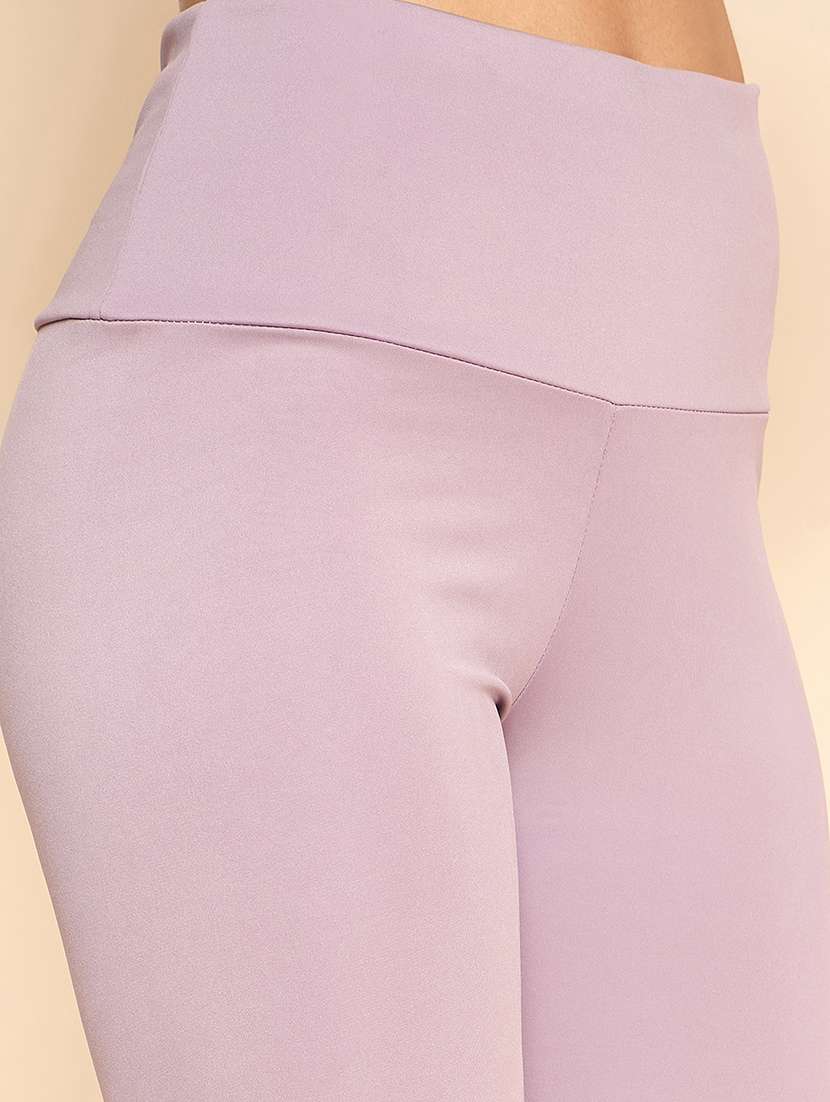 women solid high rise cycling shorts - 21920530 -  Standard Image - 2