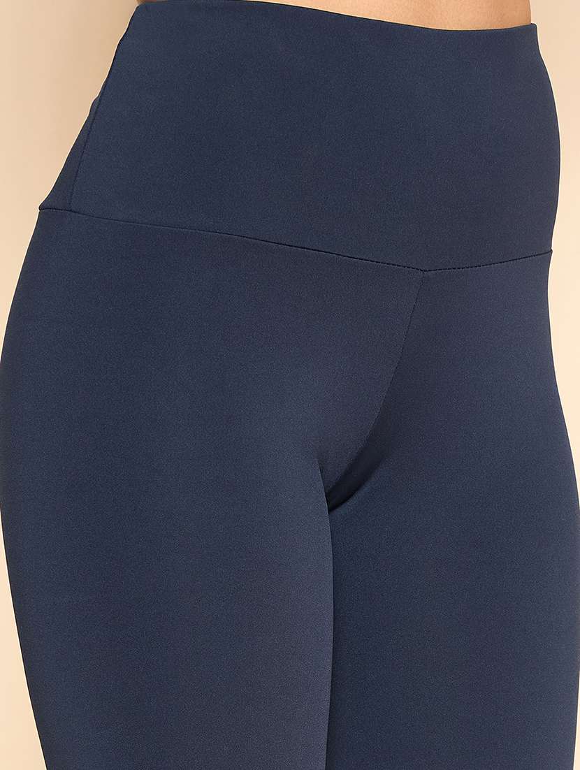 women solid high rise cycling shorts - 21920531 -  Standard Image - 2