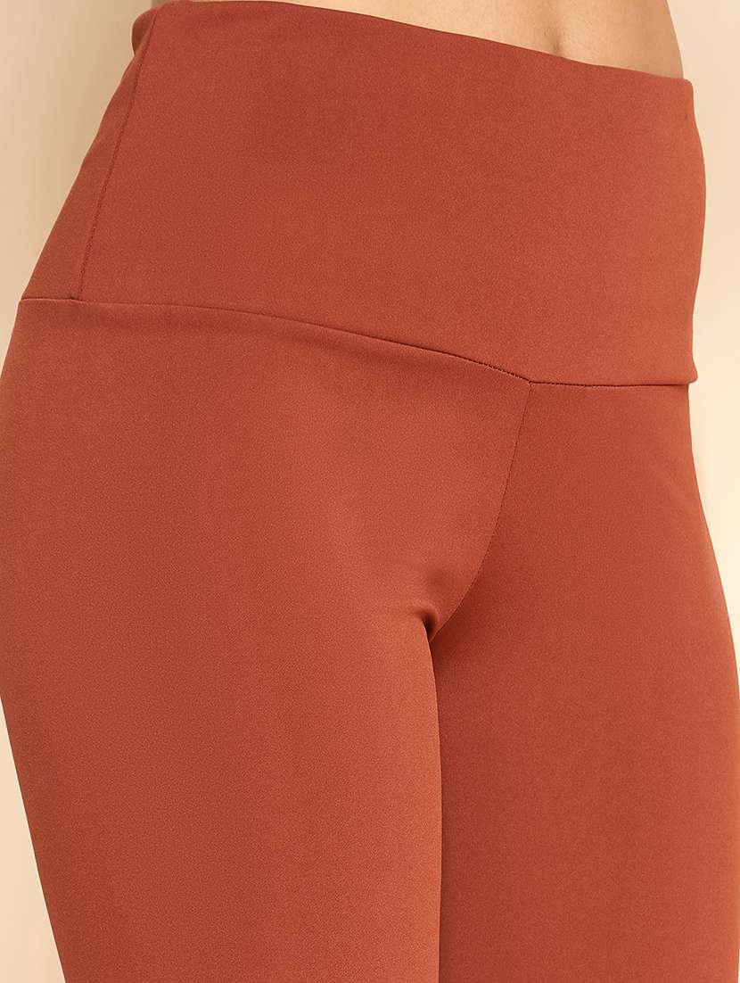women solid high rise cycling shorts - 21920537 -  Standard Image - 2