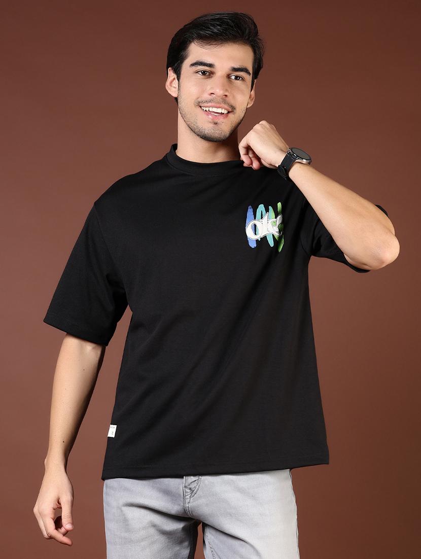 men printed short sleeves loose fit t-shirt - 21921082 - Standard Image - 2