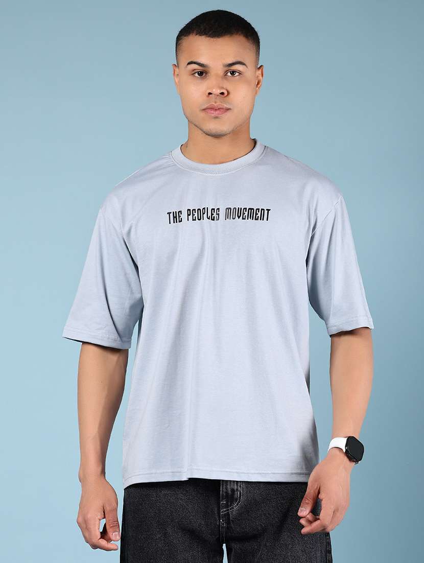 men printed short sleeves loose fit t-shirt - 21921133 -  Standard Image - 2