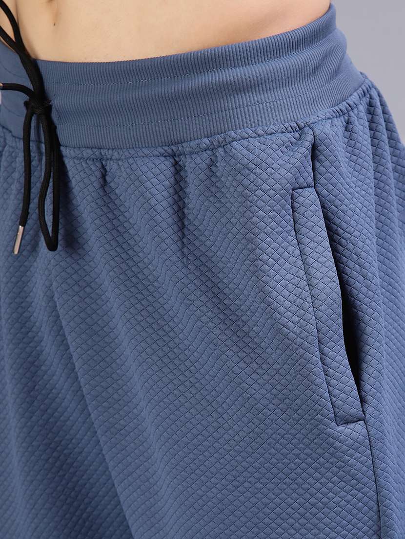 men solid mid rise full length track pant - 21922320 -  Standard Image - 2