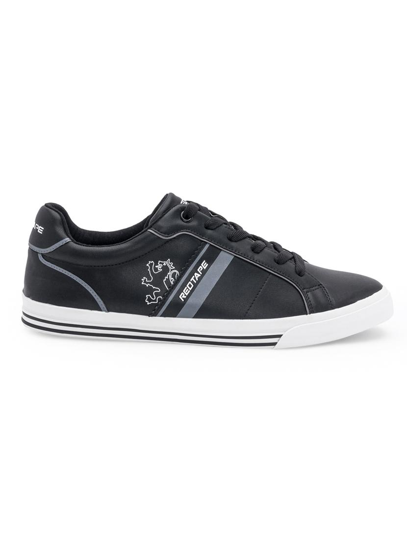 men black lace up sneaker - 21922434 - Standard Image - 2