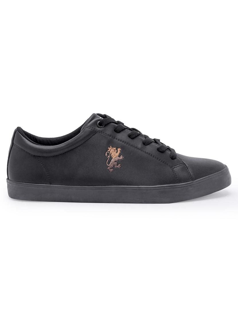 men black lace up sneaker - 21922441 - Standard Image - 2