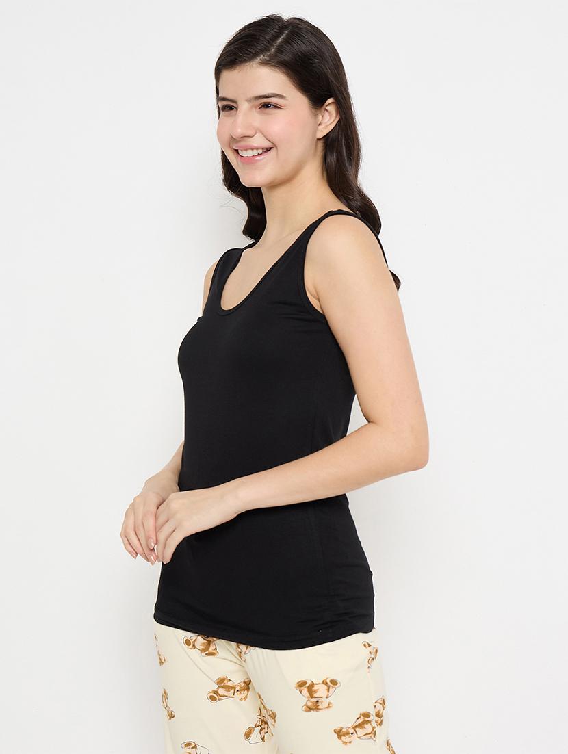 women pack of 2 solid camisole - 21922665 - Standard Image - 2