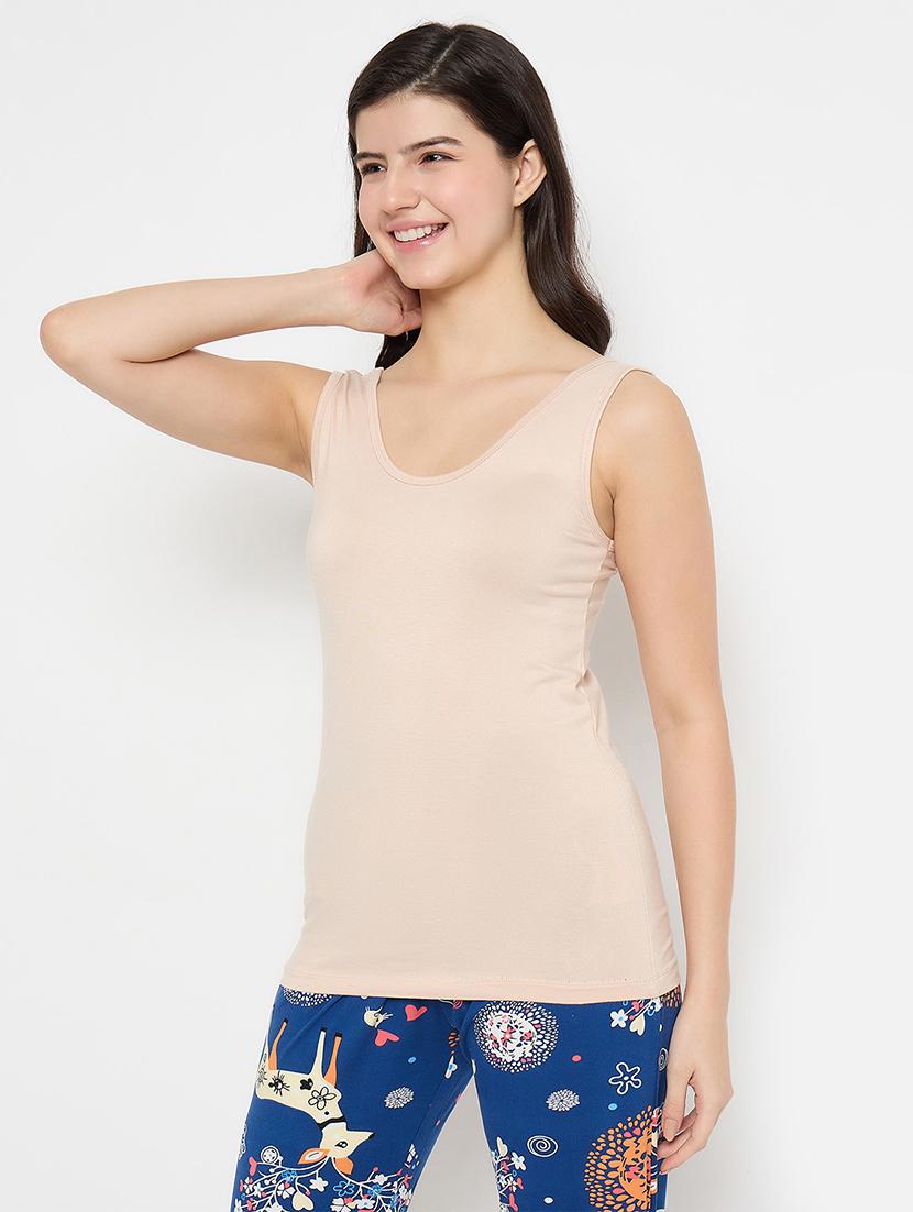 women pack of 2 solid camisole - 21922667 - Standard Image - 2