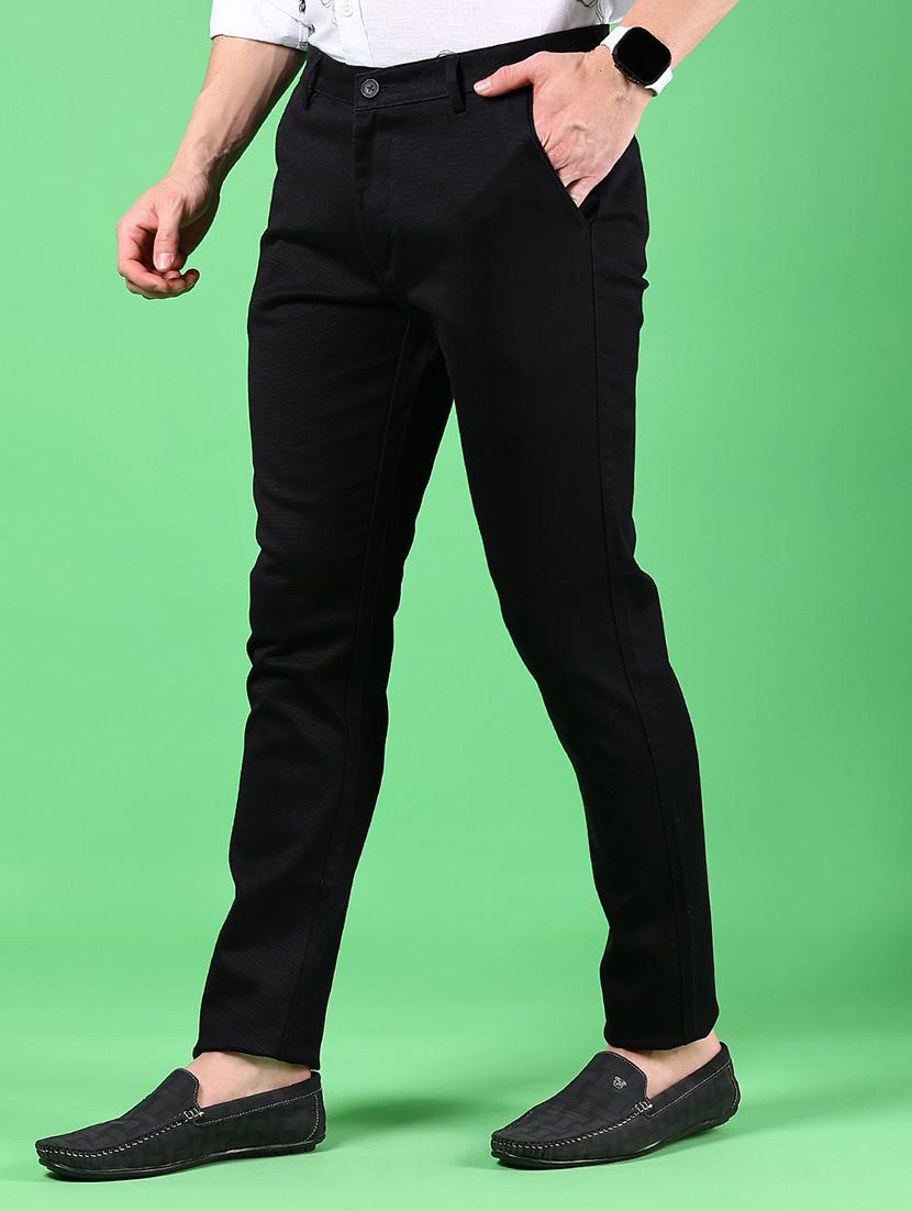 men solid mid rise regular fit chinos - 21922873 - Standard Image - 2