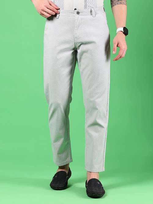 men solid mid rise regular fit chinos  - 21922889 -  Standard Image - 0