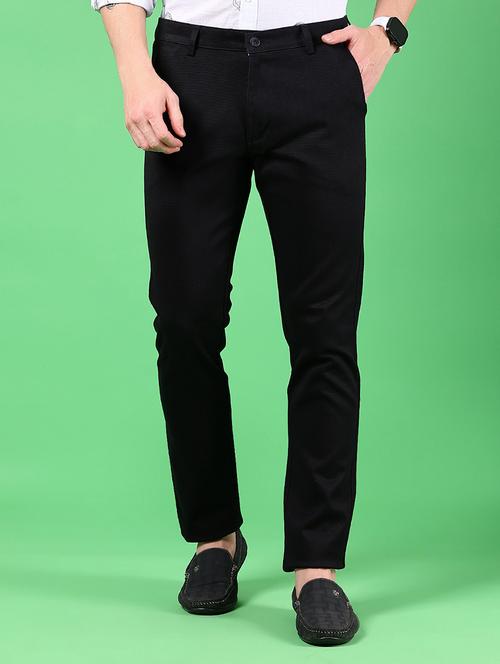 men solid mid rise slim fit chinos  - 21922894 -  Standard Image - 0