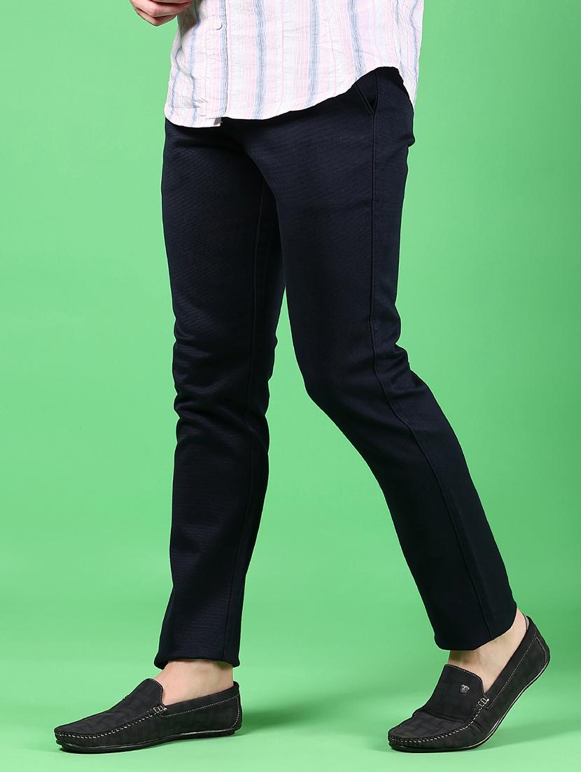 men solid mid rise slim fit chinos - 21922895 - Standard Image - 2