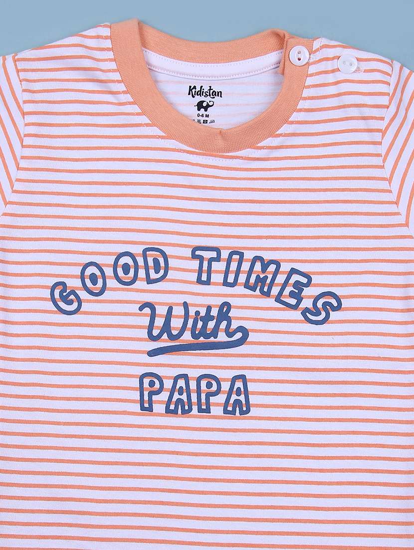 boys printed t-shirt and short co-ord set - 21923129 - Standard Image - 2