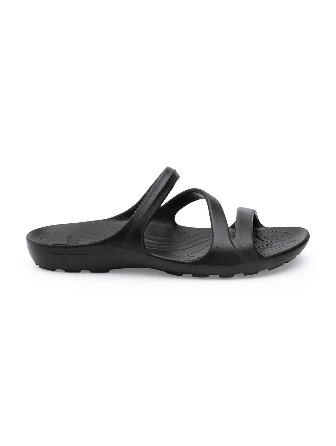 women solid slip on slider - 21923220 - Standard Image - 2