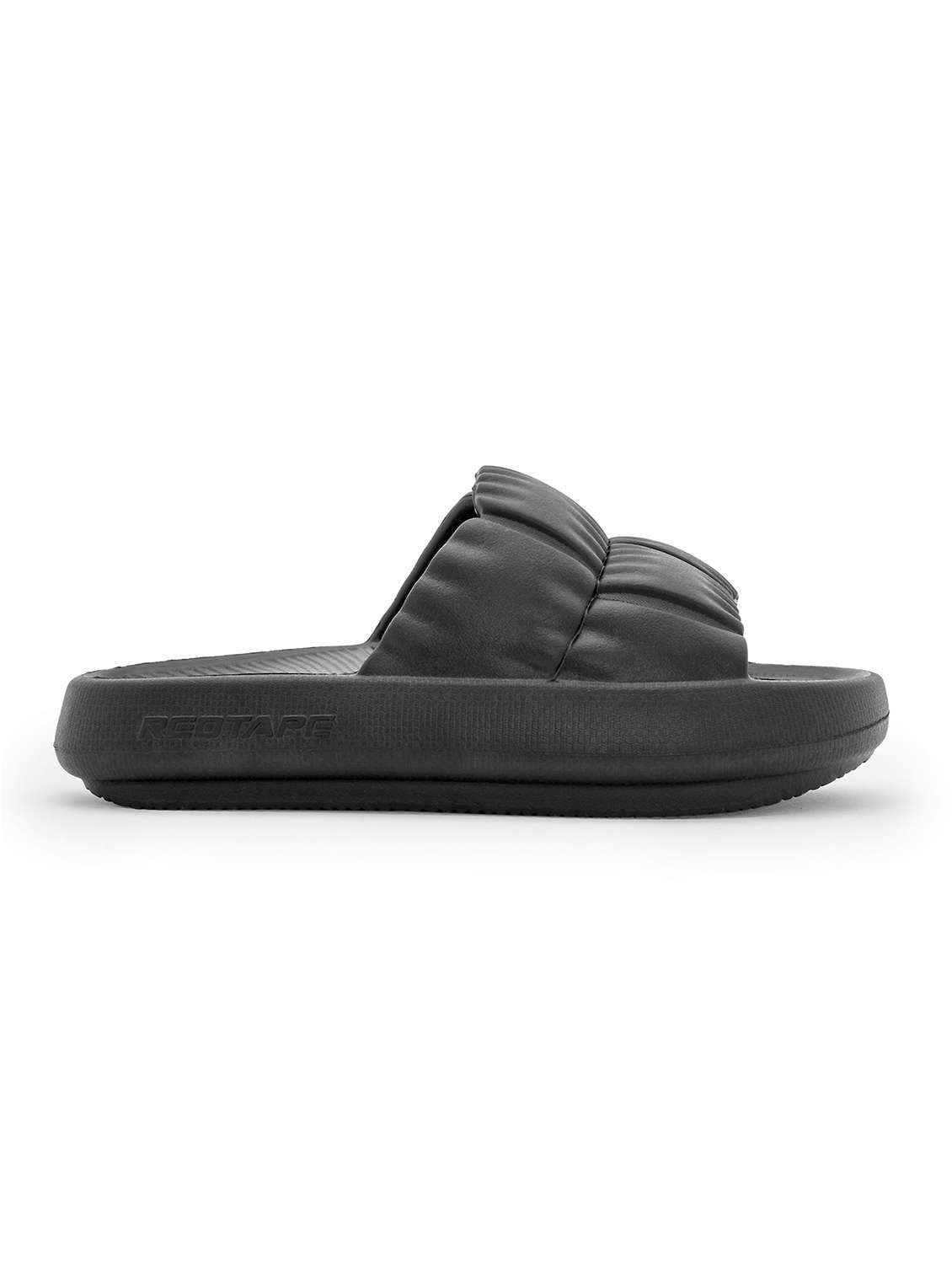women textured slip on slider - 21923270 - Standard Image - 2