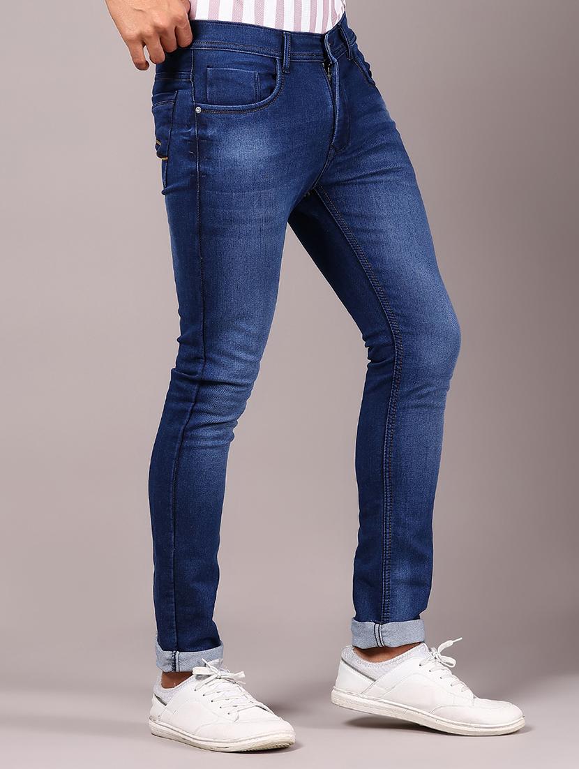 men washed mid rise skinny fit jean - 21923344 - Standard Image - 2