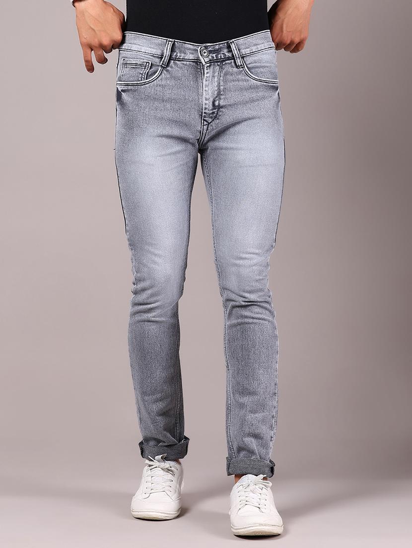 men washed mid rise skinny fit jean - 21923345 - Zoom Image - 0