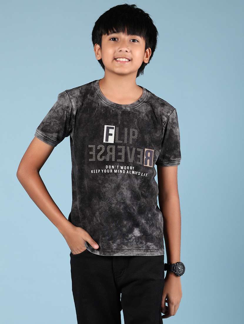 boys printed short sleeves t-shirt - 21923504 - Zoom Image - 0