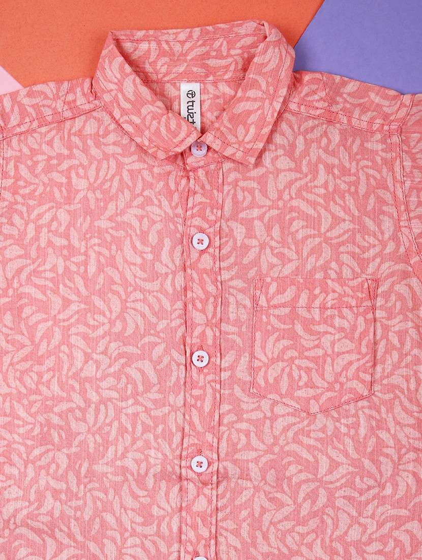 boys printed short sleeve casual shirt - 21923629 -  Standard Image - 2