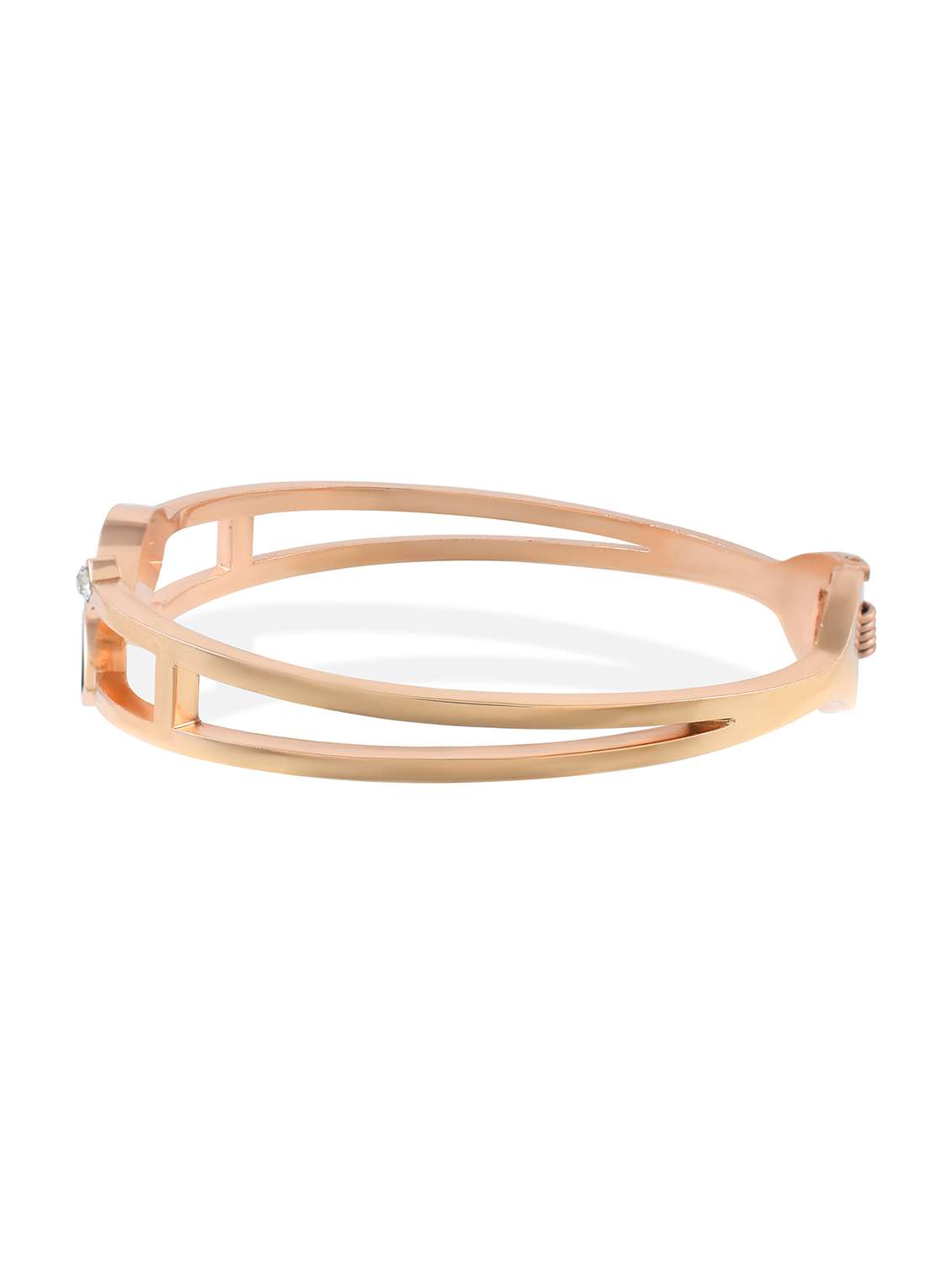 women gold brass bangle bracelet - 21923878 -  Standard Image - 2