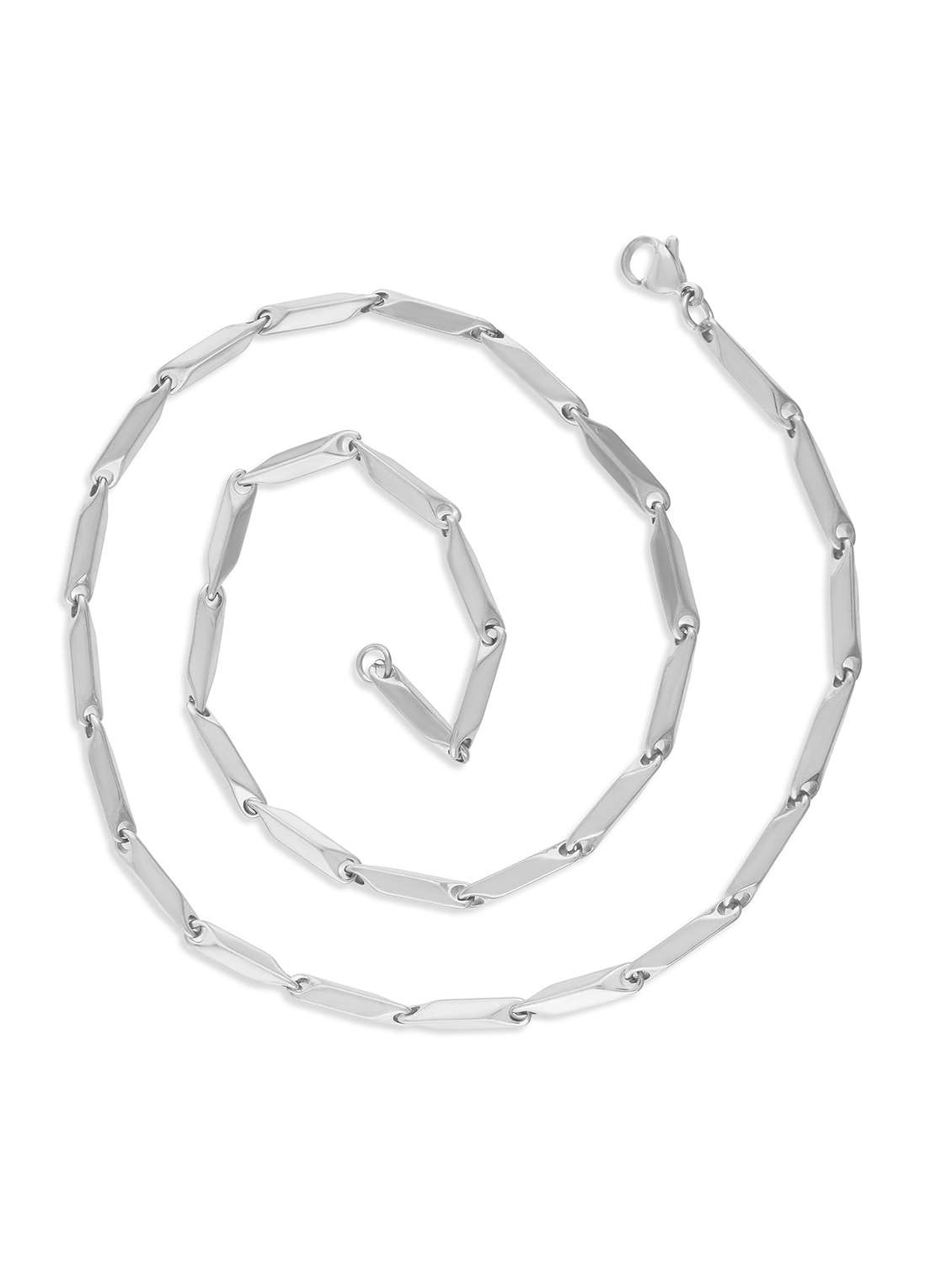 silver stainless steel chain for men  - 21923891 -  Standard Image - 2