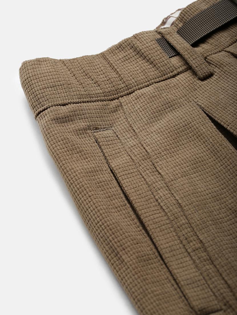 men solid mid rise regular fit casual trouser - 21923897 - Standard Image - 7