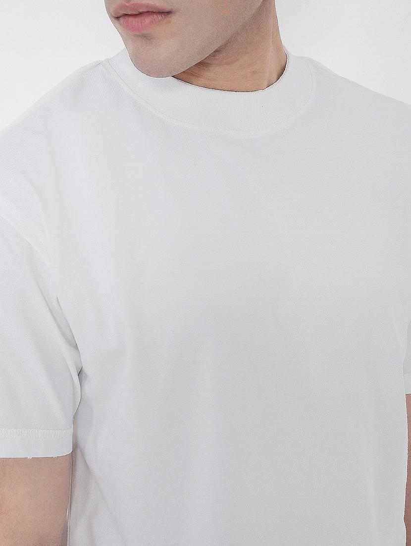 men solid short sleeves regular fit t-shirt - 21923913 - Standard Image - 2