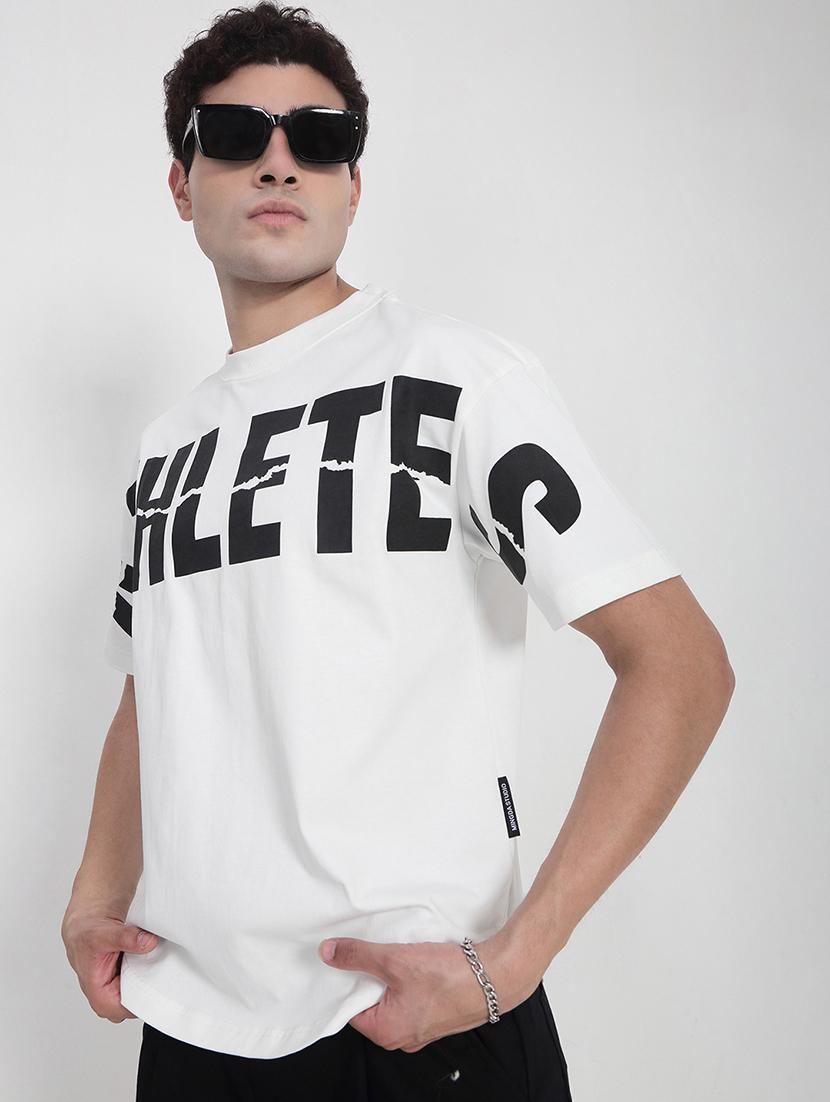 men printed short sleeves loose fit t-shirt - 21923921 - Zoom Image - 0