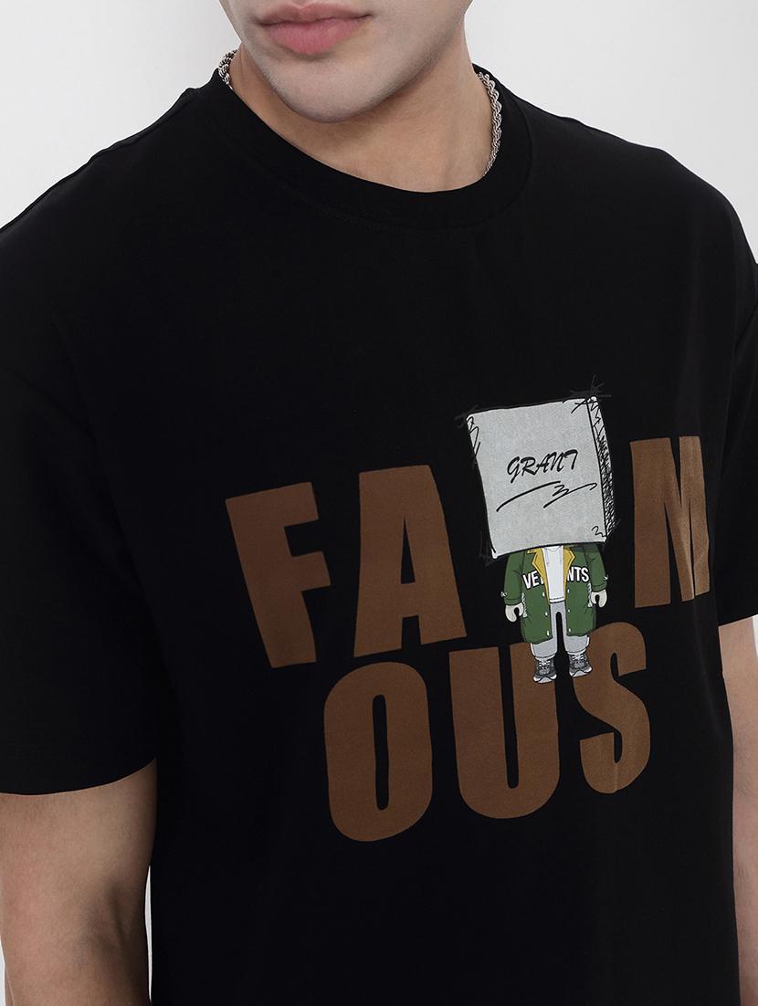 men printed short sleeves loose fit t-shirt - 21923924 - Standard Image - 2