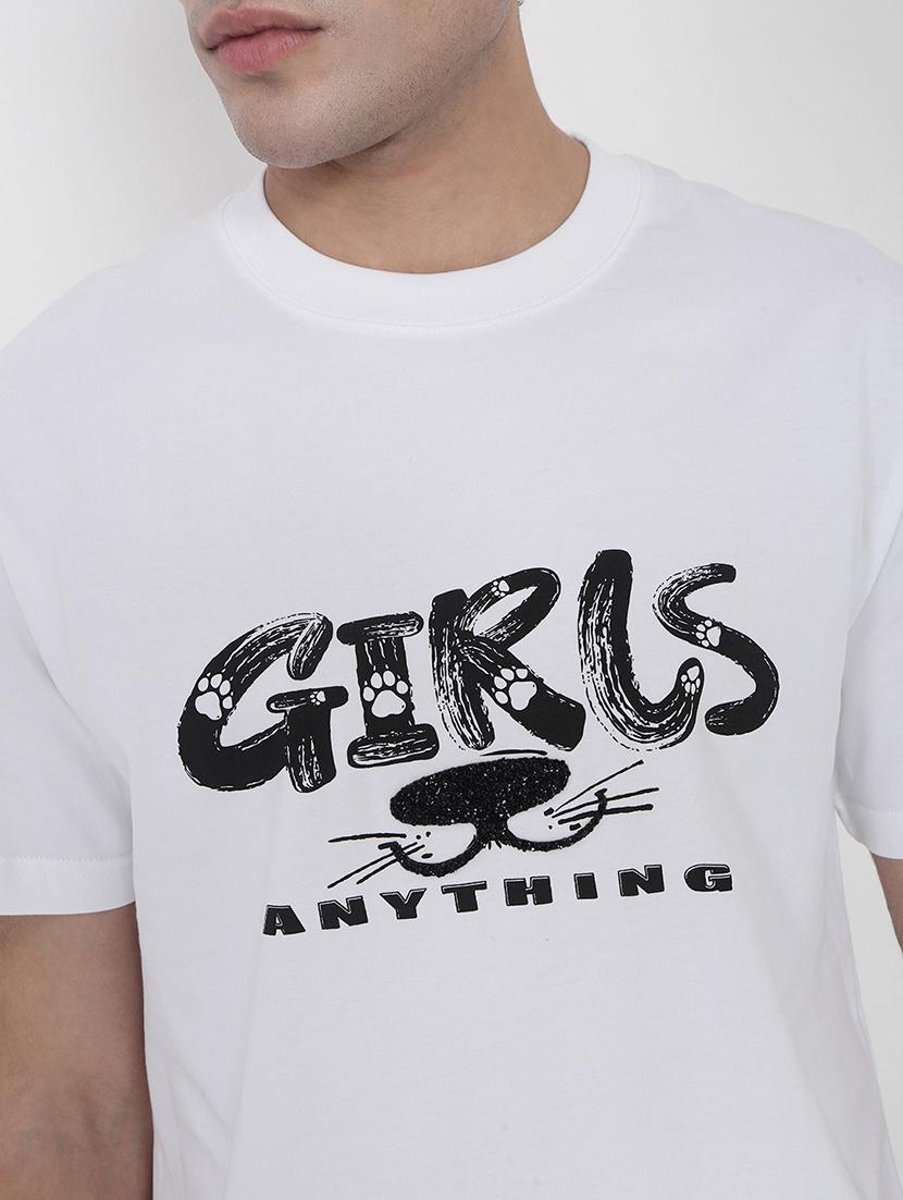 men printed short sleeves loose fit t-shirt - 21923927 - Standard Image - 2