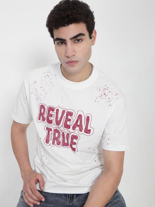 men printed short sleeves regular fit t-shirt - 21923930 -  Standard Image - 0