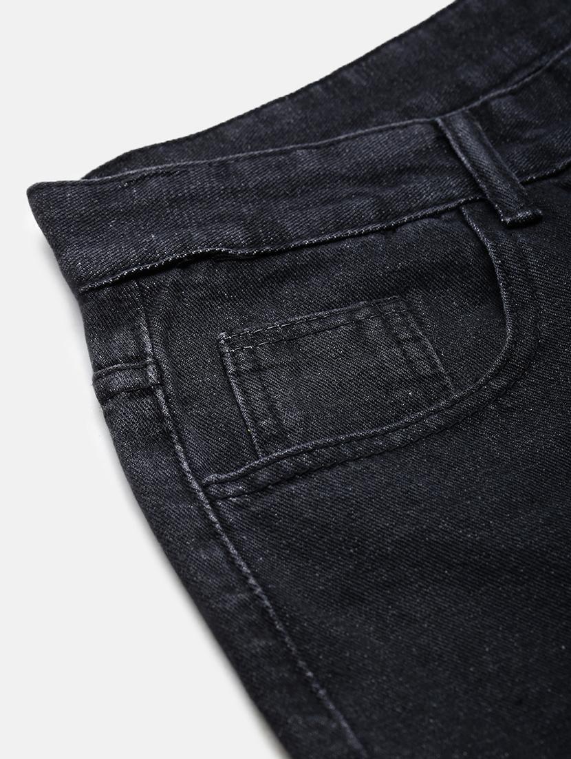 men solid mid rise straight fit jean - 21923942 - Standard Image - 7
