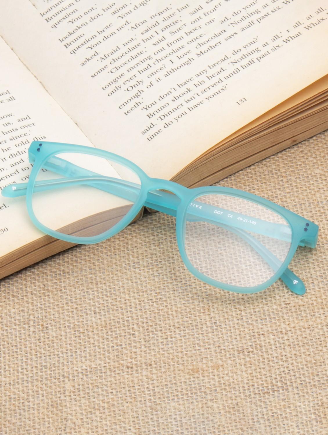 ted smith blue square tr90 frames for unisex - 21924305 -  Zoom Image - 0