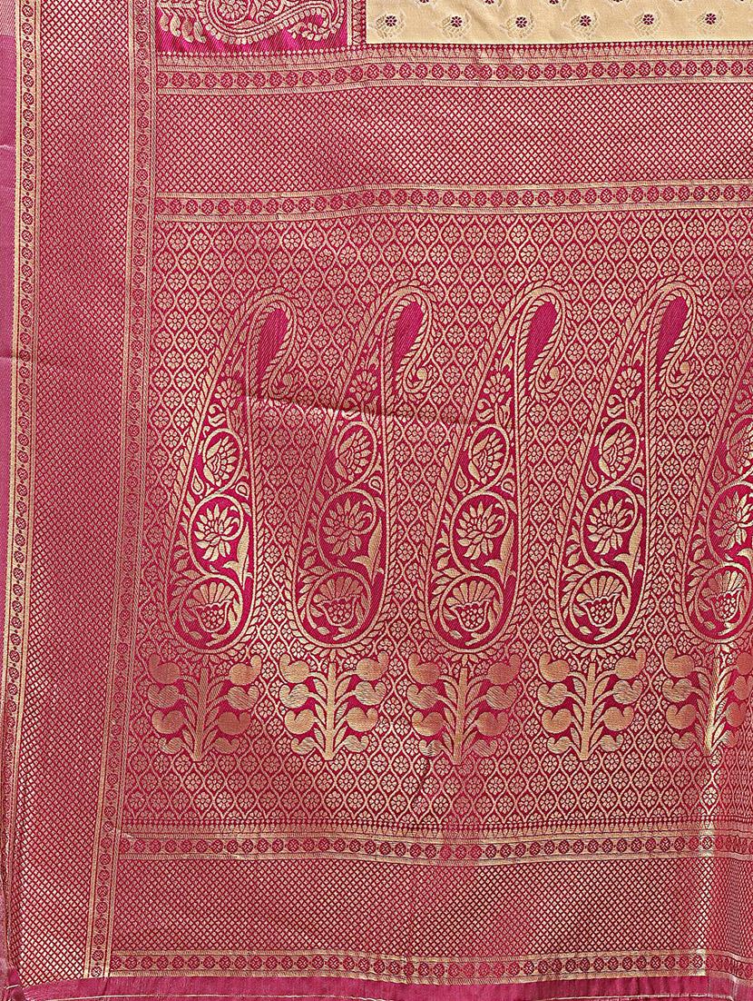 women self design banarasi saree with blouse - 21924603 - Standard Image - 2