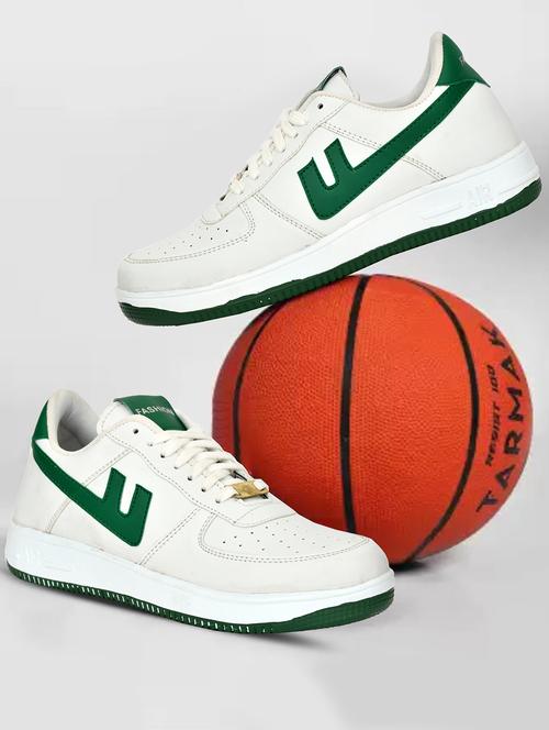 men white solid lace up sneaker - 21924667 -  Standard Image - 0