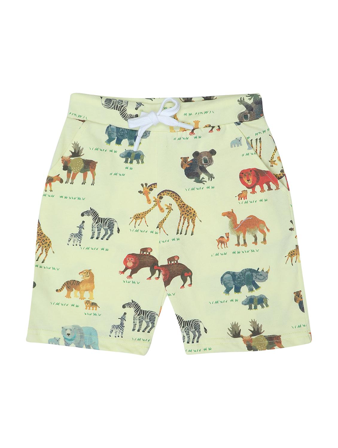boys printed short sleeves co-ord set - 21924840 - Standard Image - 2
