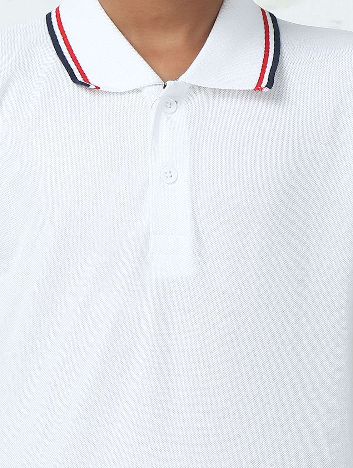 boys solid short sleeve polo t-shirt - 21924844 - Standard Image - 2