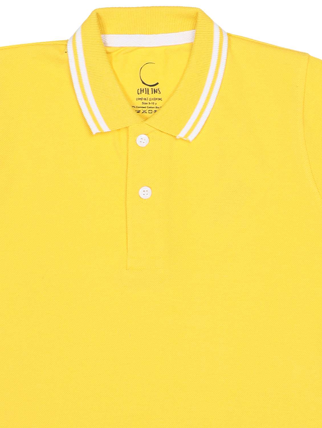 boys solid short sleeve polo t-shirt - 21924845 -  Standard Image - 2