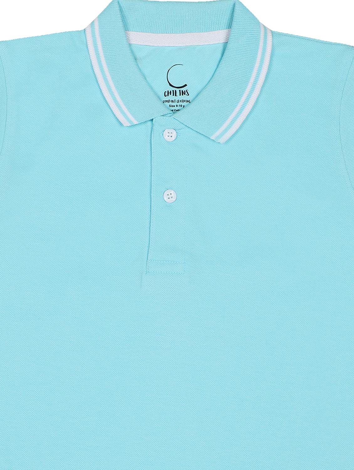 boys solid short sleeve polo t-shirt - 21924846 - Standard Image - 2