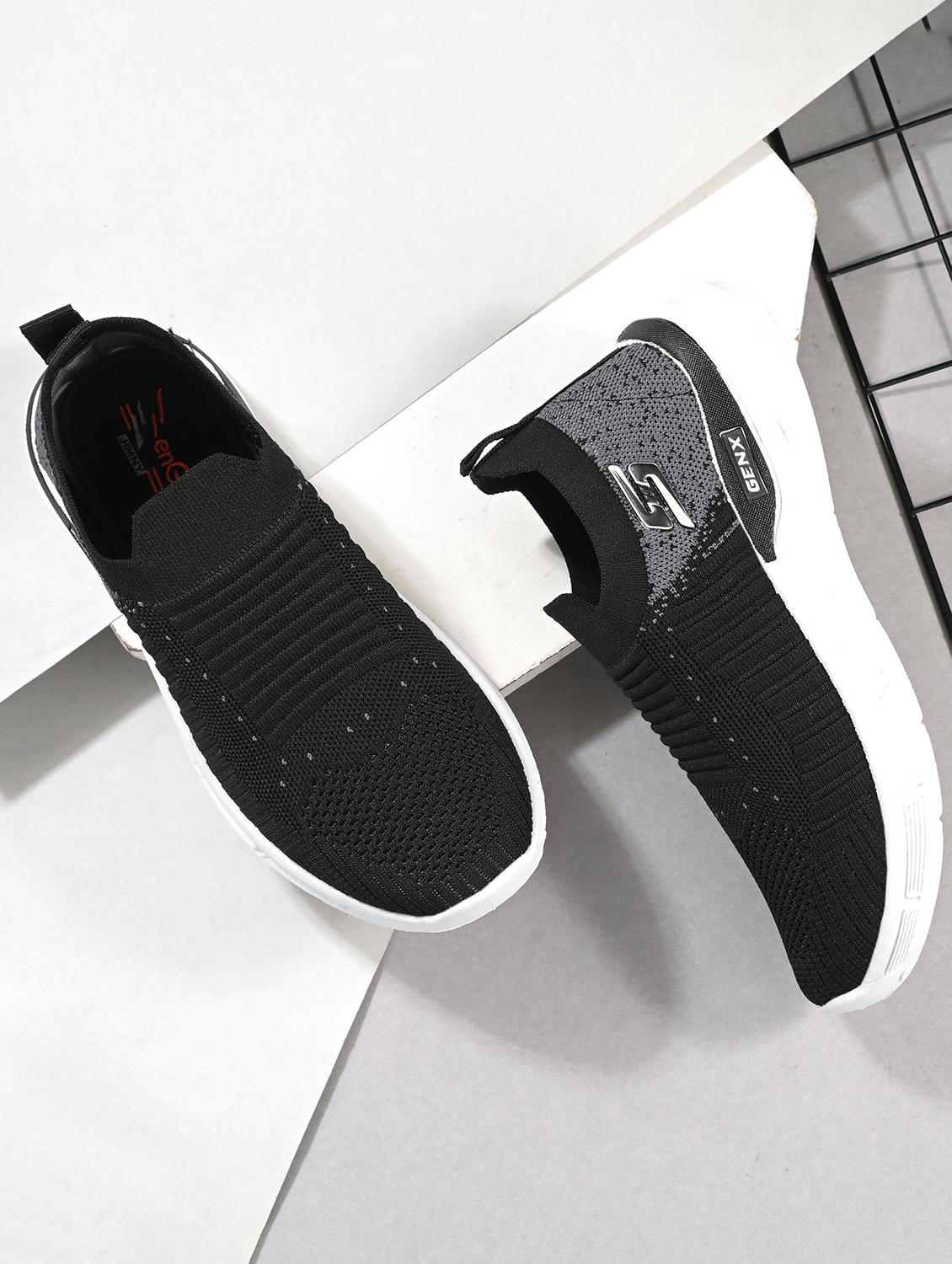 boys solid slip on sports shoe
