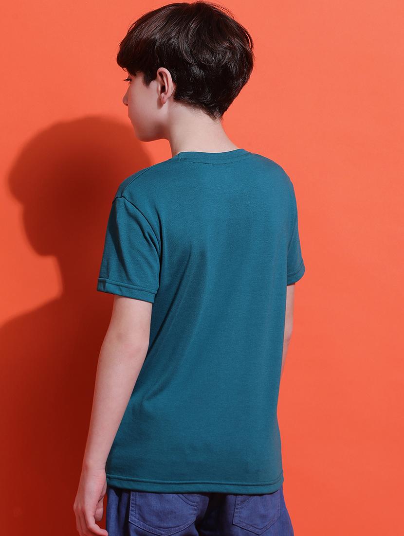teal cotton tshirt - 21925481 - Standard Image - 2